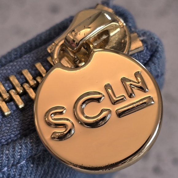 Denim Flat Pouch - Picture 3 of 9